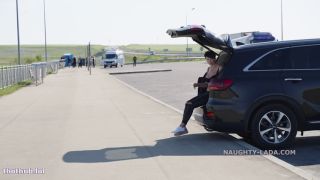 Brunette girls porn naughtylada NaughtyLada - Stop Along The Way...
