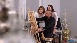 X - Sensual/Dirty Flix - Rebeca Fox,Vivian Grace: Threesome Art,Fuck Lesson - Threesome