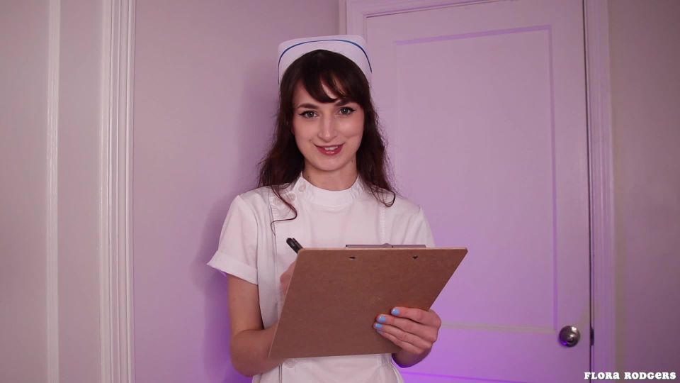Flora Rodgers - Nurses Chastity Blue Ball Treatment - Chastity