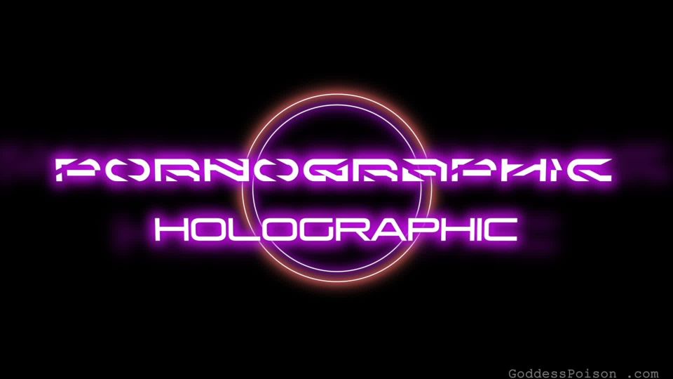 clip 9 Goddess Poison – Pornographic Holographic | shiny fetish | fetish porn femdom sitting