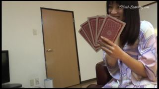 online porn clip 49 Poker Games: Part One - Mari wins and spanks Manami, femdom handjob on asian girl porn 