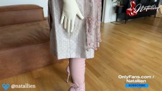 Creamy Dildo Fucking W Latex Doll