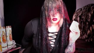 xxx clip 15 femdom biting masturbation porn | Mistress Bijoux – FUCKING your Funeral | dirty talking