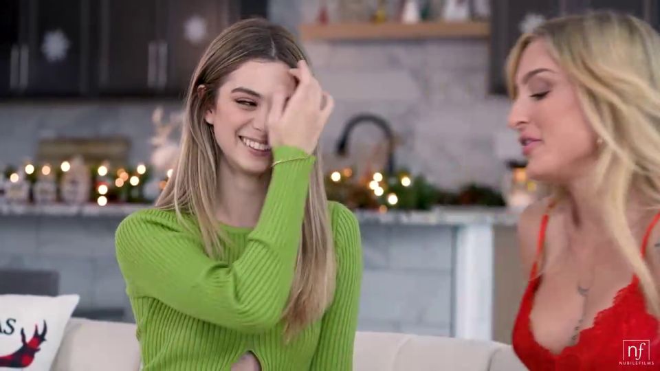  Big Tits [NubileFilms] Kathryn Mae & Molly Little – The Best Christmas Gift Kathryn Mae, Molly Little
