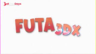 Futa3DX - Gothy Big Tittied Babe Gets To Ride The Cock Of Her Goddess COMIC