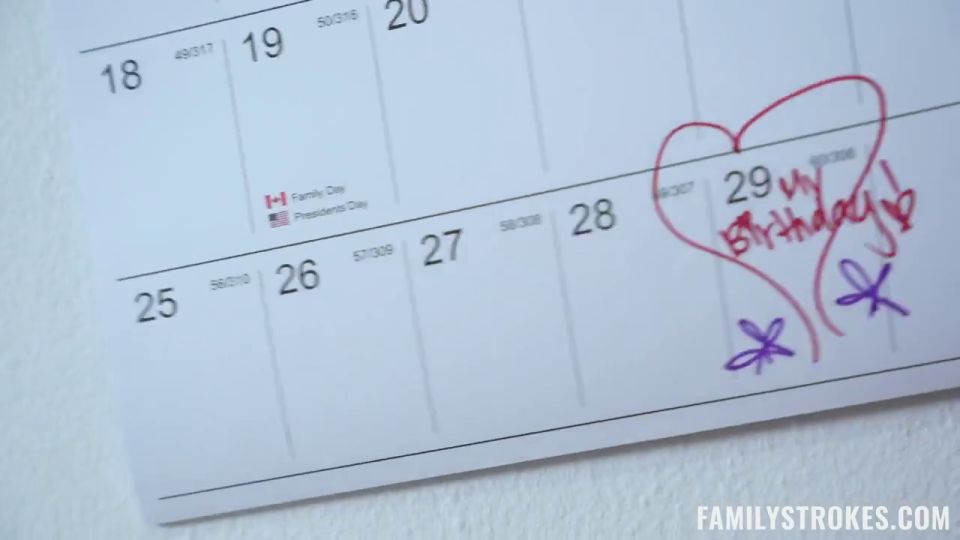 Creampie Addison Vodka, Amy Gun FamilyStrokes – Addison Vodka: Leap Year Birthday Fuck