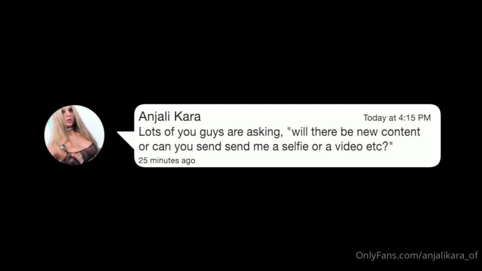 Onlyfans - Anjali Kara - anjalikara of - anjalikaraofHey Guys - 27-02-2021