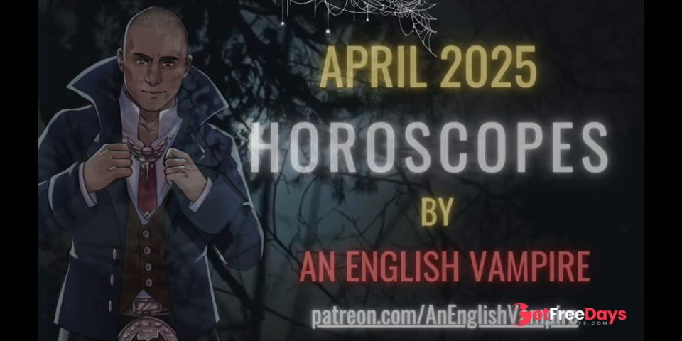April Horoscopes 2025 British Accent Voice Kink, Spooky Audio