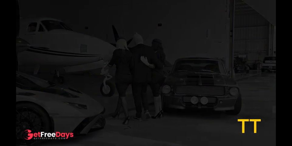 Two Flight Attendants with Big Tits Share Customers Cock - Brittany Andrews -...