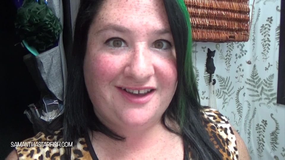 xxx clip 33 SamanthaStarfish - Live In My Black Tank - FullHD 1080p, tights fetish on bbw 