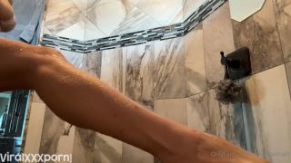 Christina Khalil Christina Khalil Thong Slip Wearing Thong in the Shower Onlyfans Video  thong strip