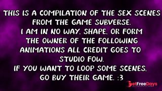 Subverse - FOW-Chan Lesbian scenes P3 4K, 3D Hentai Game, Uncensored