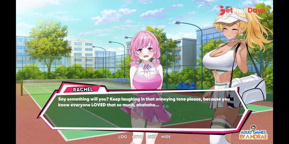 EP4 Fucking Rachel in the Shower Room - Academy Love Saga Tennis Angels EX
