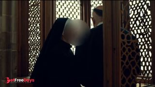 Nun and priest have their first fuck