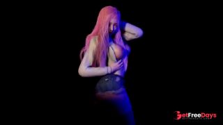 3D pink hair slut cheating with BBC
