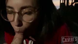 Casey Calvert   Real Life Public Beach POV Bj 1080p FullHD