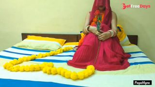I Fucked my wife first night with saree