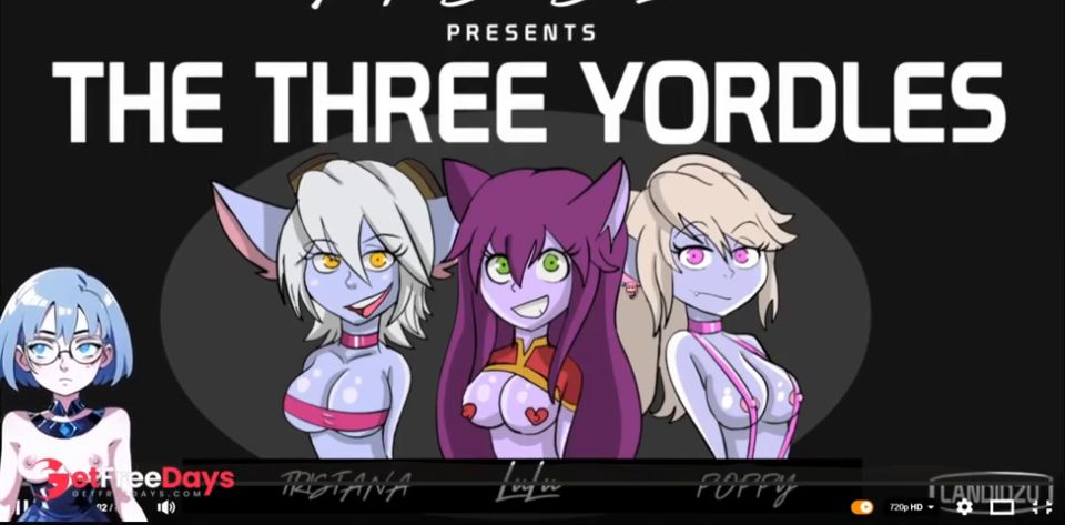 Yordles en el agujero Glory animacion hentai Vtuber reaccin