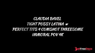 Claudia Bavels Cunt Pounded by Hung Pono Dan and Accidental Creampie