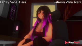 Futa roommate makes your her bitch yet again