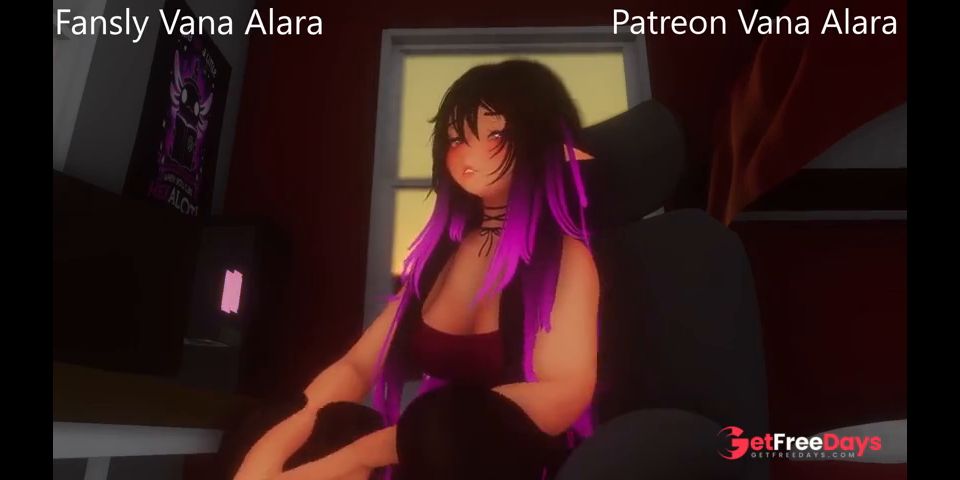 Futa roommate makes your her bitch yet again