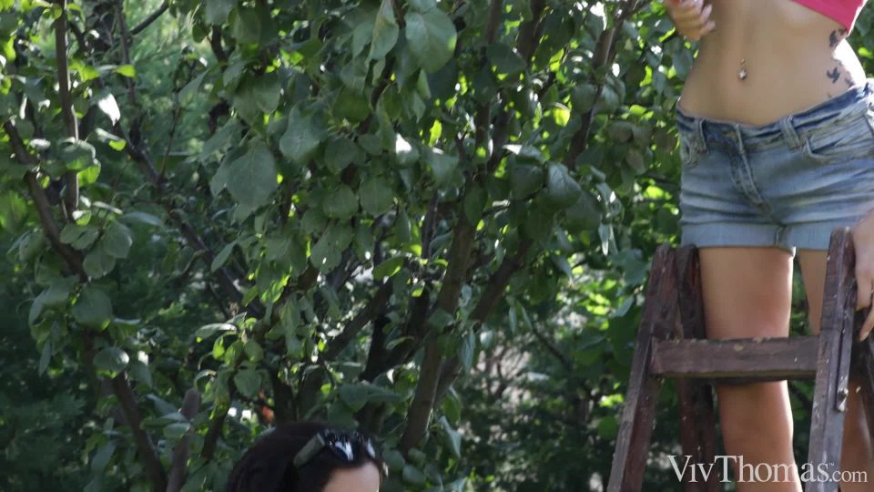 online xxx clip 32 gyno exam fetish Alyssa Bounty, Dolly Diore - Garden Love (FullHD), vivthomas on femdom porn