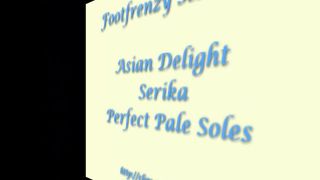 online adult video 23 Footfrenzy Sessions – Asian Delight Serika Perfect Pale Soles - femdom joi - fetish porn ironing fetish
