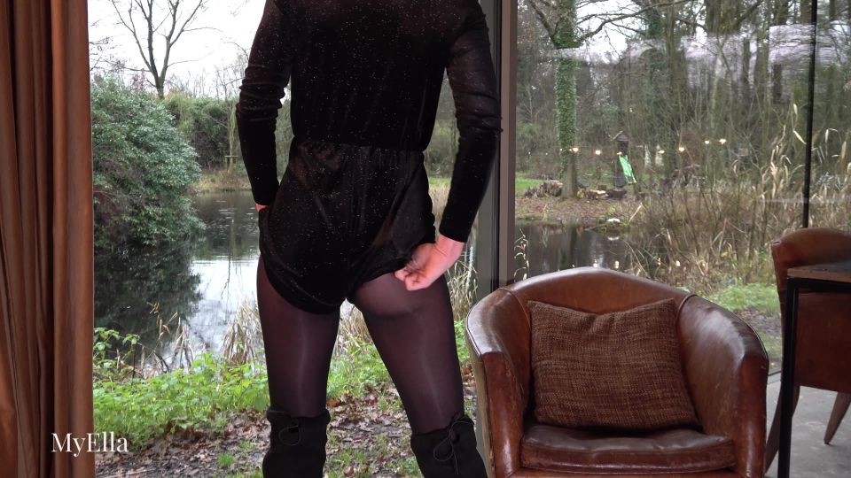 online xxx video 18 MyElla – Seamless pantyhose tease and play by Ella on pov pantyhose feet fetish