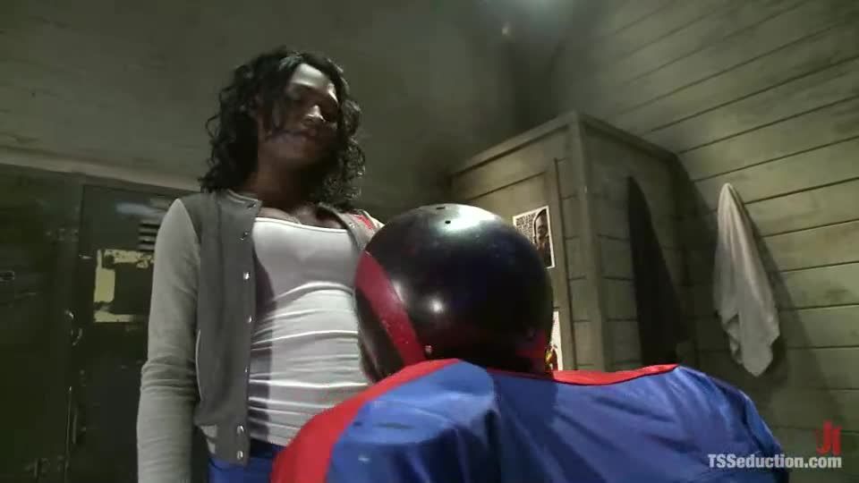 clip 39 femdom foot slave Steve Sterling, Chanel Couture - Locker Room Confidential: Fuck my Girl penis, oral on femdom porn