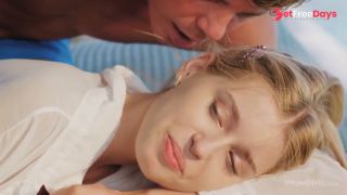 Very Hot Blonde Freya Mayer Fucking Her Boyfriend by the Pool