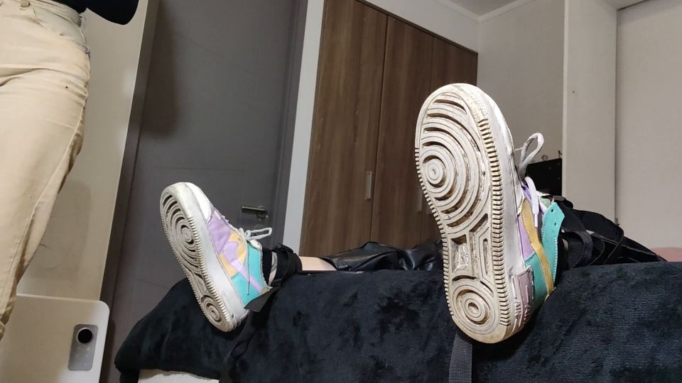 Fetish Machine Femme Tickling My Step Sis Feet Using Different Tools.