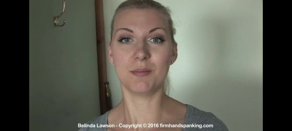video 34 Firm Hand Spanking – MP4/HD – Belinda Lawson – Asking For It – EB/Belindas bare bottom bounces from the strap and dreaded stinging slipper, siri femdom on femdom porn 