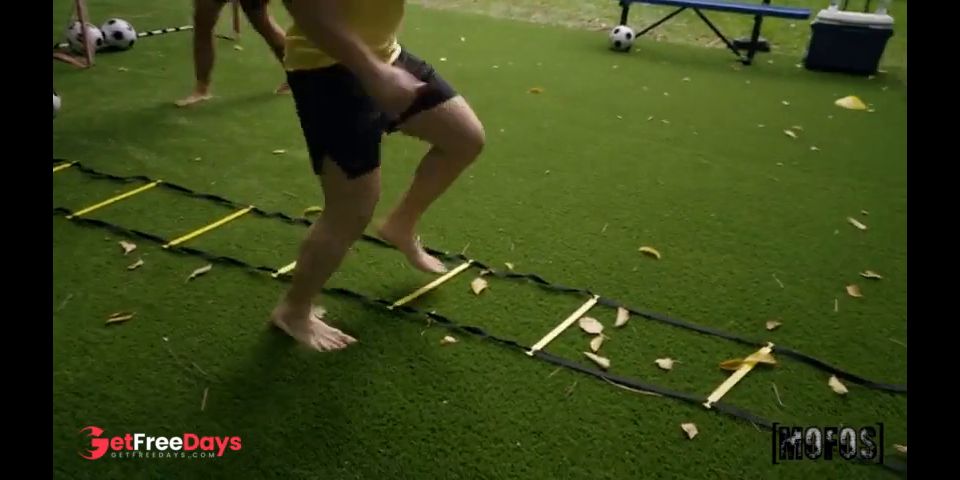 Callie Black Participates In A Sporty and Sexy Event In The Garden