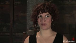 F's!!!!!!! Big Natural Tits gets tied and shocked!!!! Pri....