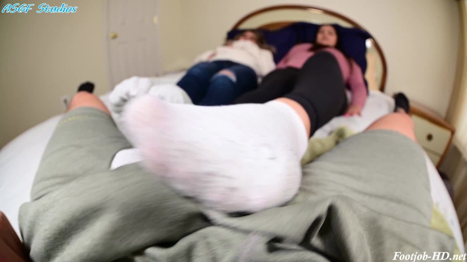 adult xxx clip 31 Shy Blonde shows her foot virgin friend the ropes! Fat soles footjob! – Amateur soles giantess and footjobs on blonde porn mistress feet fetish