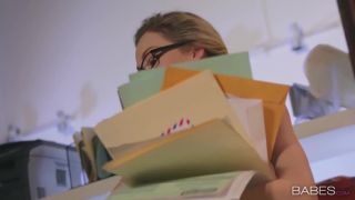 Angel Smalls Filing Clerk Flirtation.
