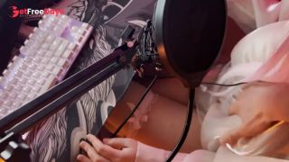 Caught LIVE Gamer Girl Shocked When He Interrupts and Takes Her Right on Stream