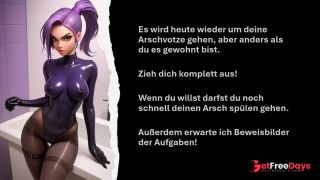 deine dominante Lady stopft dir schn den Arsch
