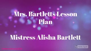 online xxx video 18 voice fetish Filth Fetish Studios - Mrs Bartletts Lesson Plan - SD 480p, joi on femdom porn