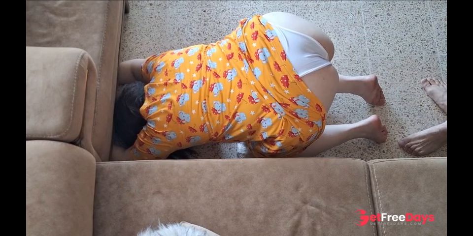 Stuck Arab Wife Gets More Than She Asked For  Real Couple Action