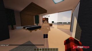 fucking Jenny in her luxurious house until she squirts