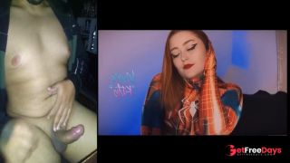 JOI GAME React Spider Woman dominating horn