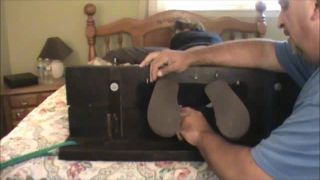 free adult clip 44 LetsTickleArielsFeet – Ariel in Stocks….Toes Down! - milf - fetish porn upskirt fetish