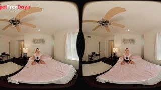FORBVR - Your Hot Teen Blonde Stepdaughter Wants A Special Gift From You For Her Birthday