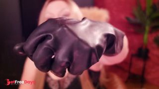 ASMR in working rubber gloves, fetish SFW video. Arya Grander