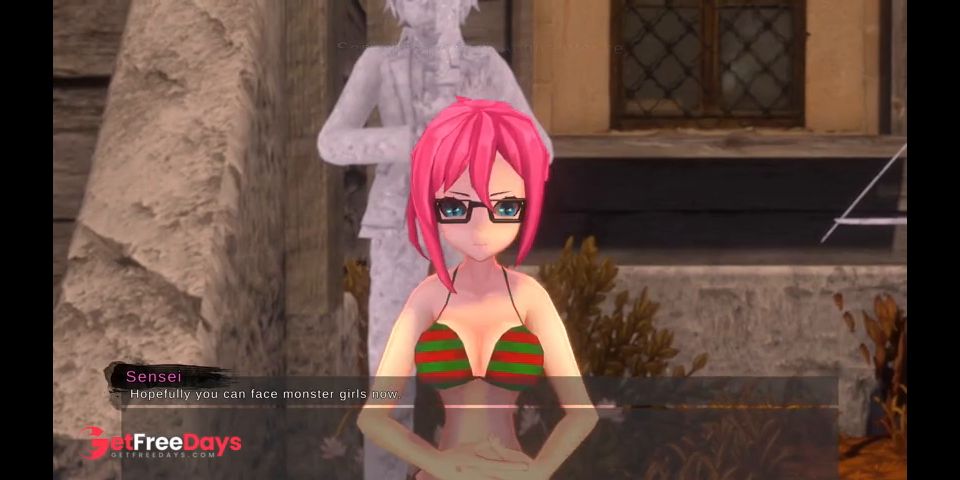 Monster Girl Tailes 1 - Monster girls are so horny for my cock - Hentai Game