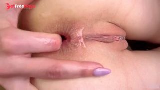 Anal Fingering Close Up