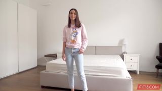 clip 29 Marie Berger Initial Fitness Casting  E99 | cum shot | teen femdom