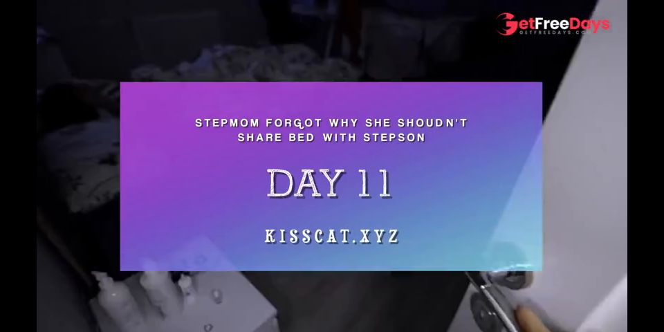 Day 11 - Step Mom Share Bed in Hotel Room with Step Son 