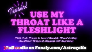 Using Your Best Friend Throat like a Fleshlight Link to full audio in comments